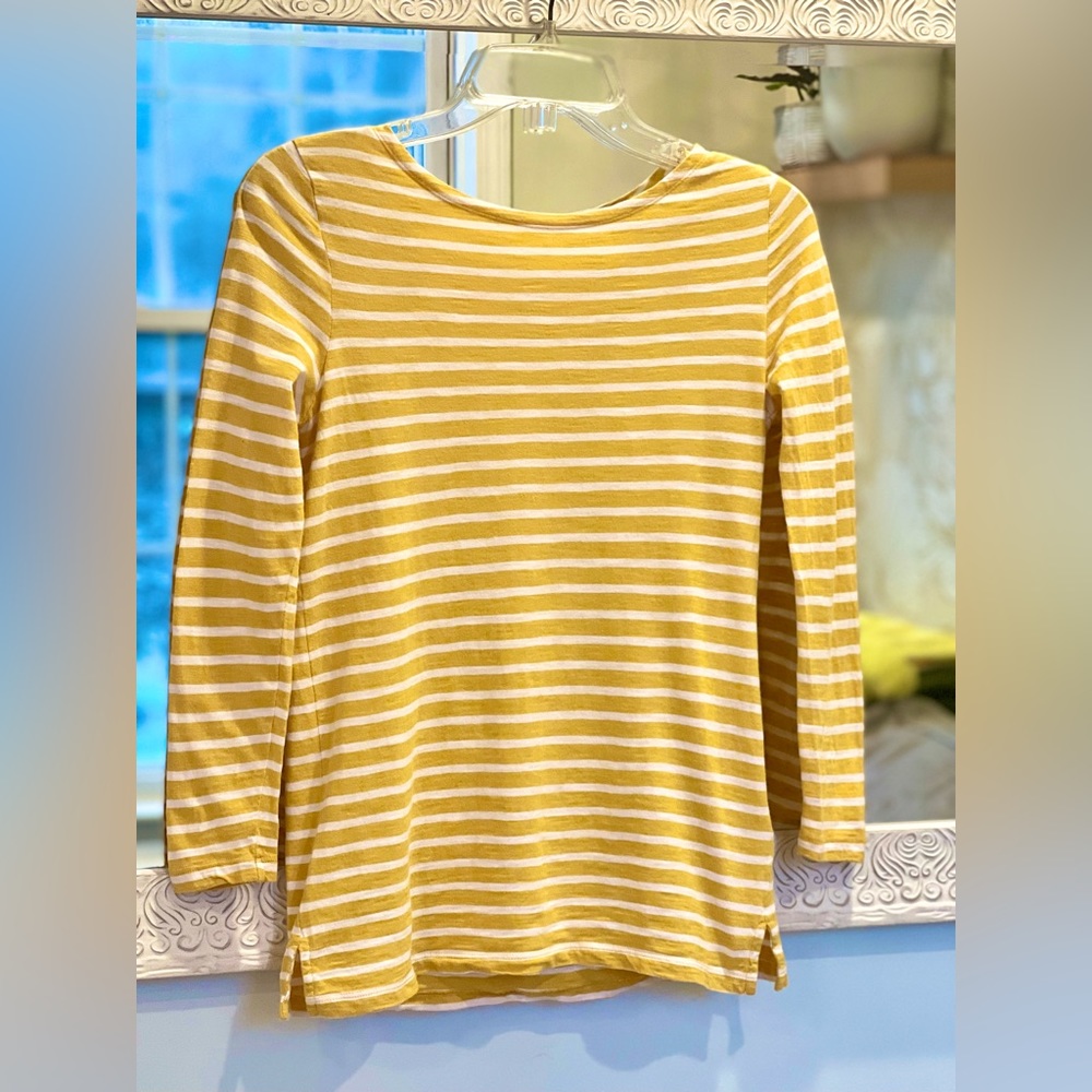 Old Navy - Yellow & White Striped Top - XS